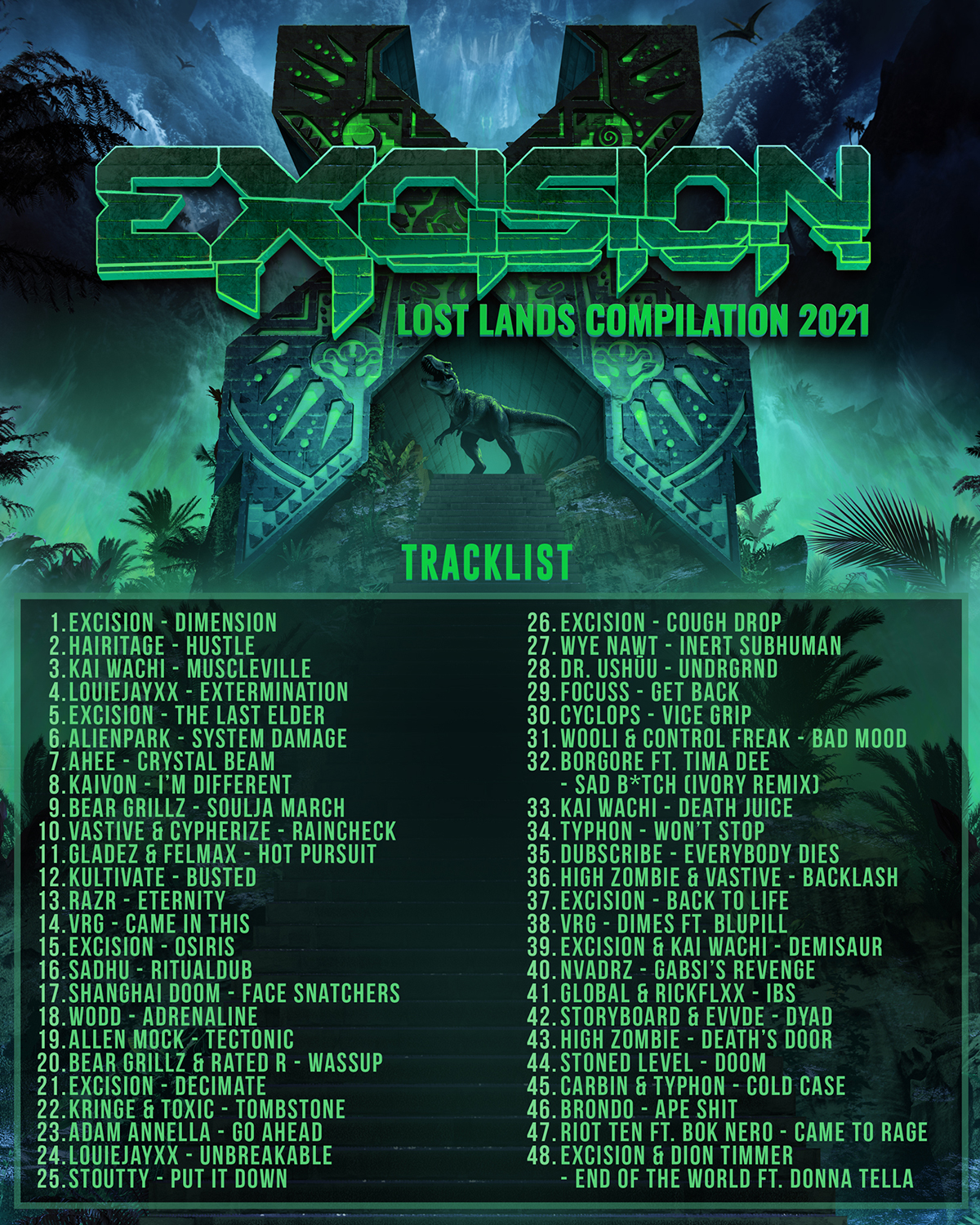 Excision - Lost Lands 2021 Compilation Out Now!