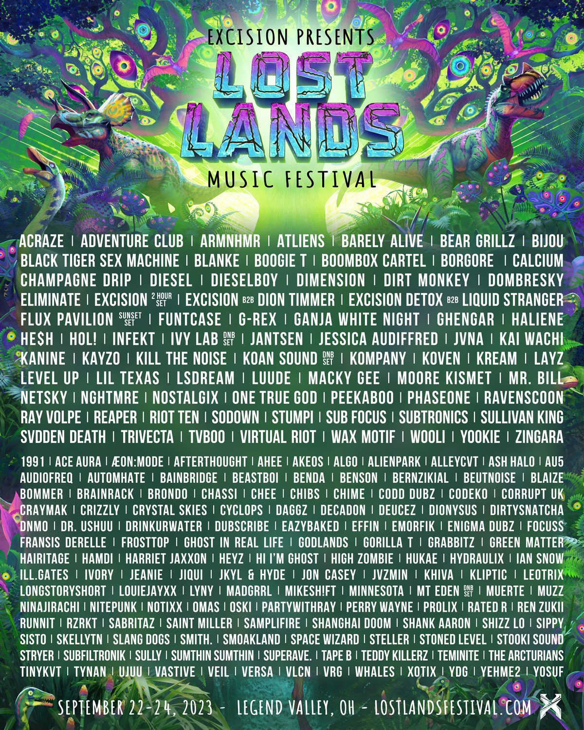 Lost Lands 2023 Lineup Out Now!