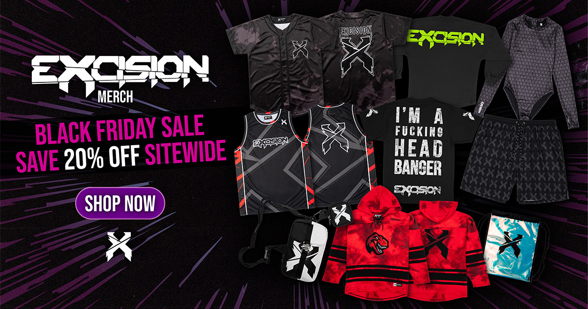 Excision Black Friday Merch Sale!